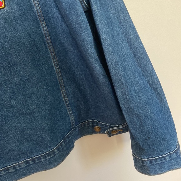 Disneyland Resort California Denim Jacket. Embroidered Sz XXL - Picture 4 of 9